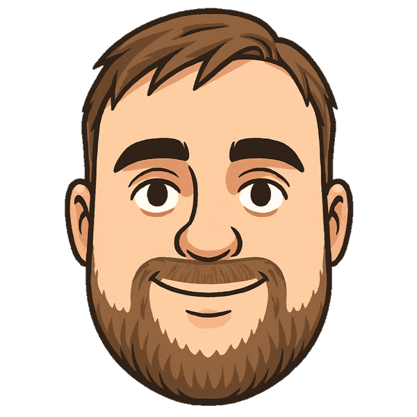 Cartoon portrait of Tomas